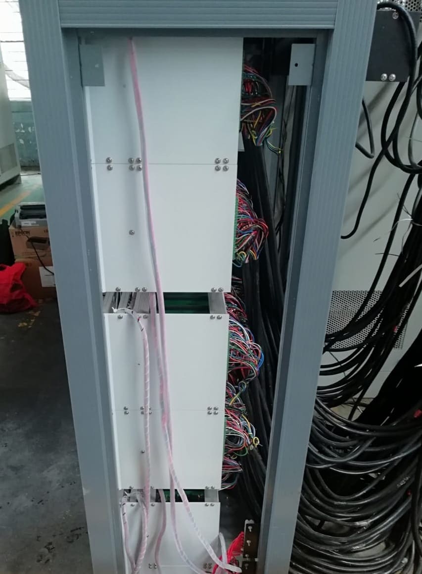 Datalogger panel rear